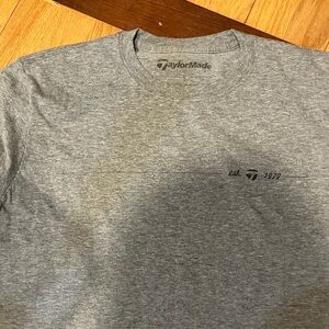 TaylorMade Heather Gray Men's Tee ent